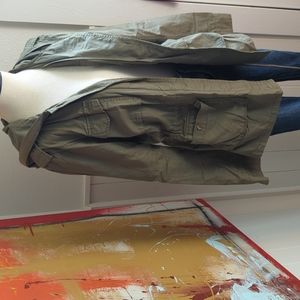 Gently used military jacket, light weight